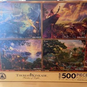 Thomas kinkade Disney parks puzzles